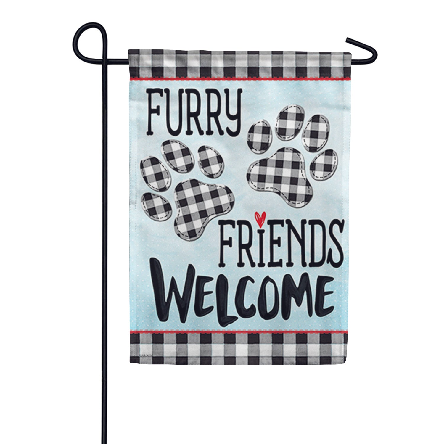 Furry Friends Garden Flag