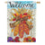 Indian Corn Thanksgiving Double Sided House Flag