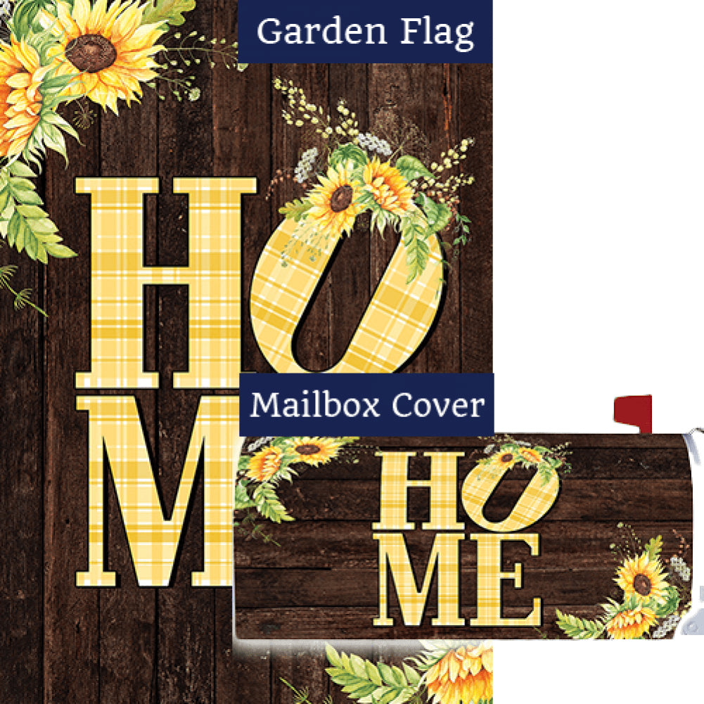 Sunflower Home Double Sided Flag Mailwrap Set (2 Pieces)