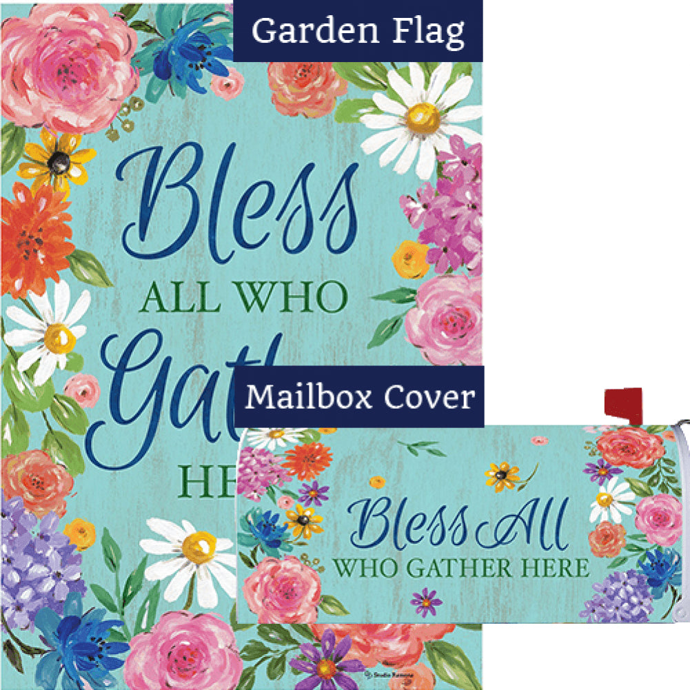 Bless and Gather Flag Mailwrap Set (2 Pieces)