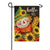 Fall Sunflower Scarecrow Garden Flag