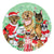 Custom Decor Christmas Dogs Accent Magnet