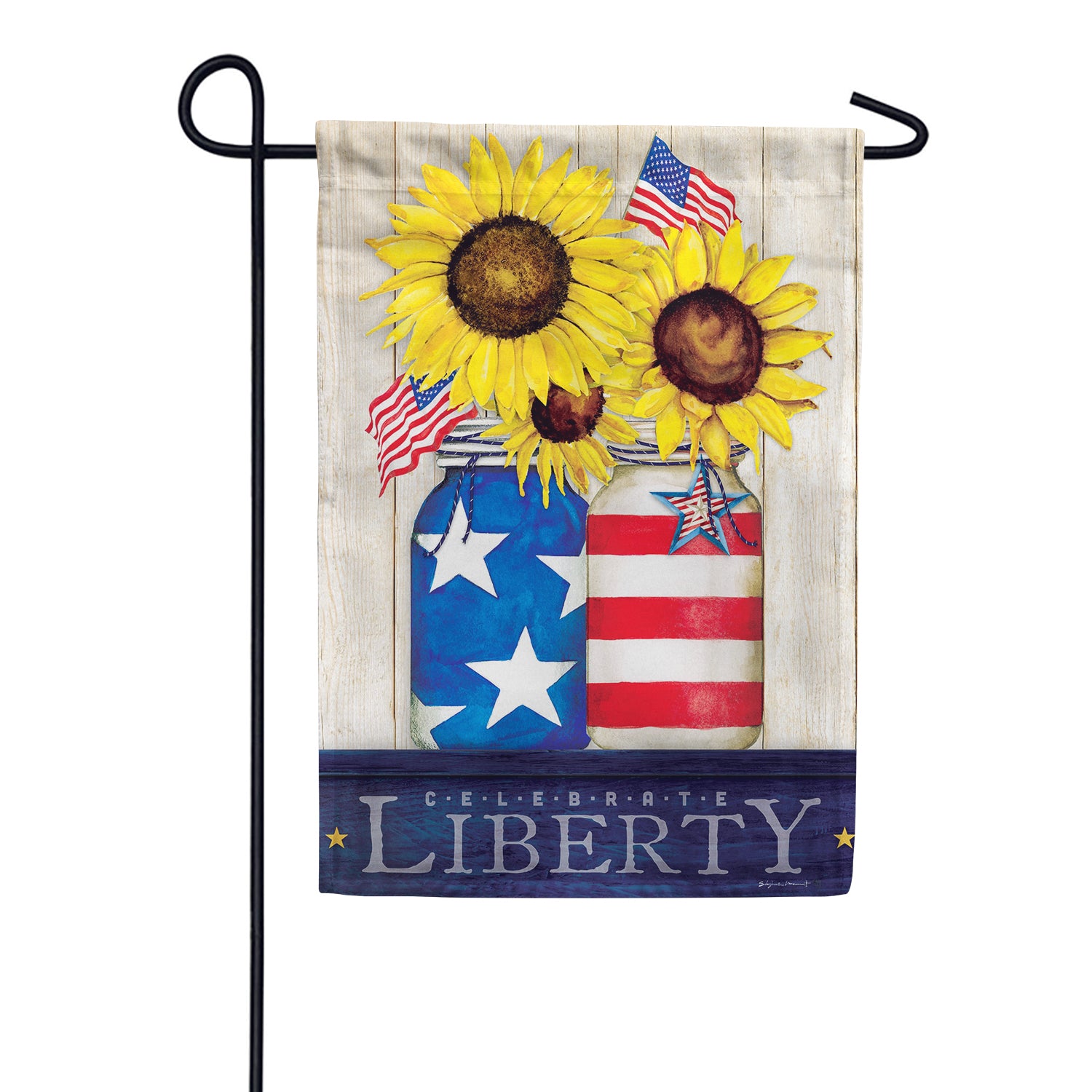 Celebrate Liberty Garden Flag