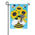 Sunflower Bees Applique Garden Flag