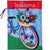 Patriotic Bicycle Linen Garden Flag