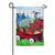 Americana Red Wagon Double Sided Garden Flag