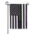 Military Thin Green Line Suede Double Sided Garden Flag