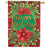 Holiday Greenery Double Sided House Flag