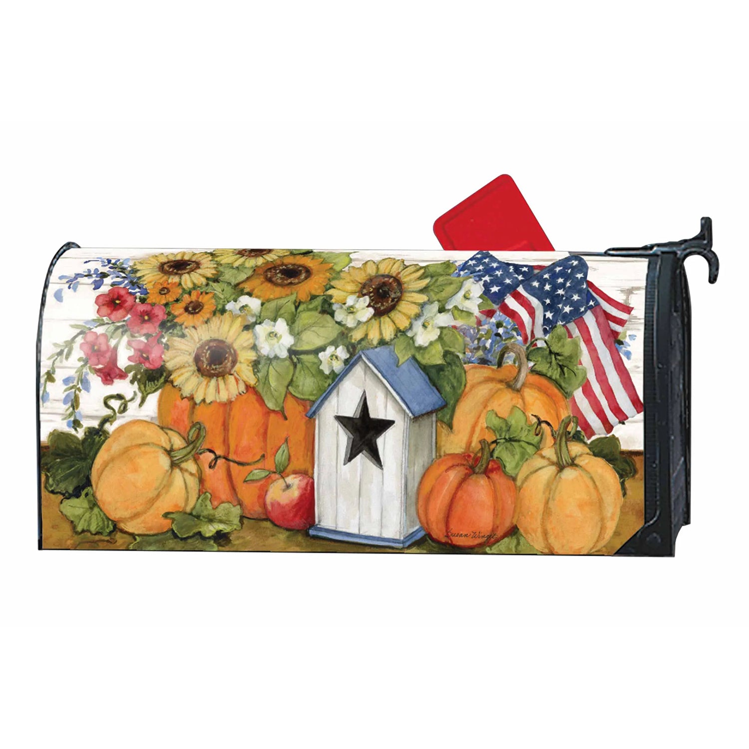 Fall Flags Mailwrap