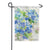 Blue Hydrangeas Watercolor Garden Flag