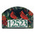 Magnet Works Cardinals and Berries Yard DeSign