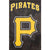 Pittsburgh Pirates Applique Banner Double Sided Flag "P" Logo