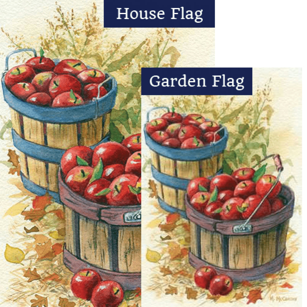 Apple Baskets Illuminated Flags Set (2 Pieces)