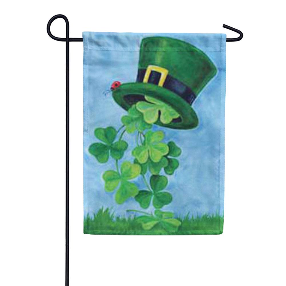 Shamrock Shower St.Patricks's Day Garden Flag