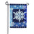 Cool Snowflakes Garden Flag