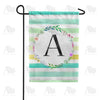 Monogram Garden Flags