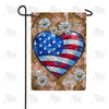 Hearts & Stripes Garden Flags