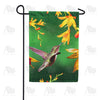 Hummingbird Flowers Garden Flags