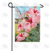 Hummingbird Flowers Garden Flags