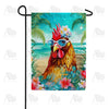 Roosters Garden Flags