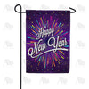 New Years Garden Flags
