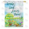 Flowers & Garden House Flags