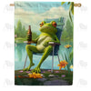 Frogs House Flags