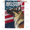 German Shepherds House Flags