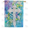 Easter Lilies House Flags