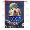 Labradors House Flags
