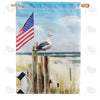 Water Birds House Flags