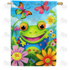 Frogs House Flags