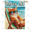 Orange Tabby House Flags