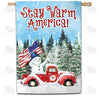 Christmas House Flags