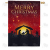 Christmas House Flags
