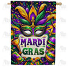 Mardi Gras House Flags