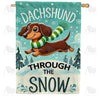 Dachshunds House Flags