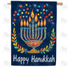 Hanukkah House Flags