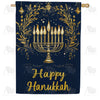 Hanukkah House Flags