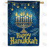 Hanukkah House Flags
