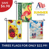 3 piece Garden Flags Set
