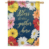 Gerbera Daisies House Flags