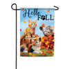 Brown Tabby Garden Flags