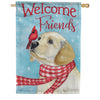 Golden Retrievers House Flags