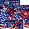 4th of July Mailbox Cover Flag Sets