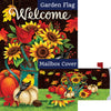 Welcome Garden Flag & Mailbox Cover Sets
