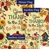Thanksgiving Mailbox Cover Flag Sets