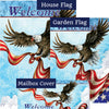Patriotic & Military Mailbox Cover Flag Sets