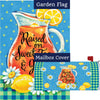 Food & Wine Garden Flag & Mailbox Cover Sets
