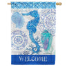 Seahorses House Flags